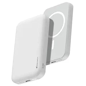 Power Bank - Mag-Safe 3000Mah Wireless Power Bank,22.5W Wired & 15W Wireless Fast Charging Powerbank with USB Type C Port,Compatible with iPhone 17/16/15/14/13/12 Series,Android & Other Qi Enabled Phones