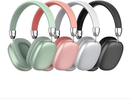 P9 Wireless Bluetooth Over-Ear Headphones with Mic | Deep Bass | Noise Reduction | Foldable Design | 10-12H Battery | Compatible with Android, iOS, Laptop