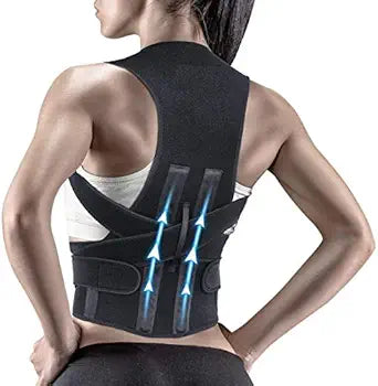 Magnetic Back Brace Posture Corrector Belt Free Size