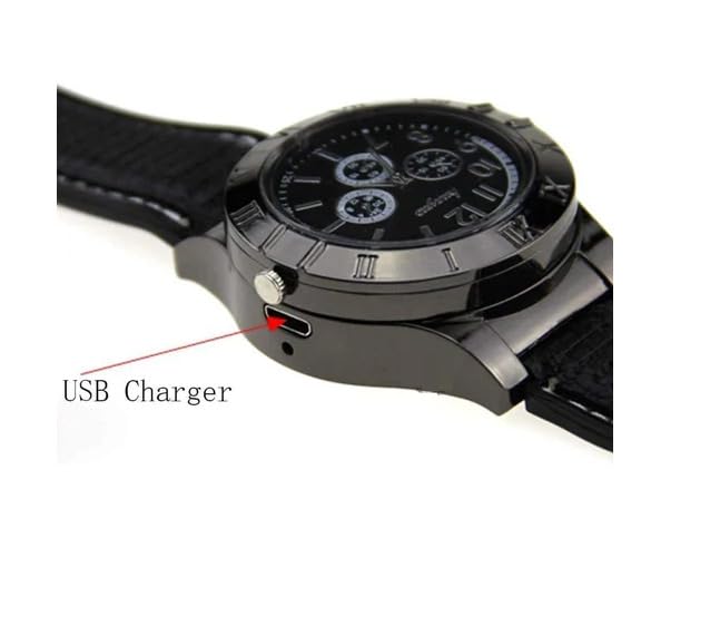 Lighter Watch USB Rechargeable Watch Lighter Flameless Rechargeable Lighter
