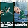 Portable Handheld Steam Iron Machine, Ironing Mini Handheld Press Support Dry And Wet Cloths, Micro Steam Iron For Fabric Clothes, Garments For Home & Travel, Wrinkles Removing Steamer (A+A)