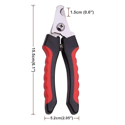 Professional Animal Nail Cutter Clipper Trimmer Filer  for Small, Medium and Large Dogs, Puppies, Cats and Kittens Claw Grooming Tool Set (Nail Clipper)
