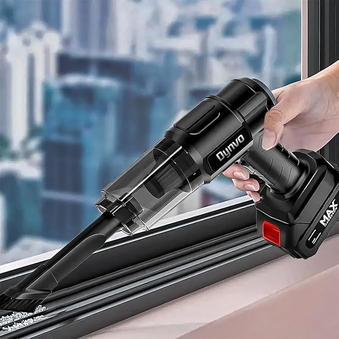 Wireless Handheld Car Vacuum Cleaner – 18000PA High Power 3-in-1 Portable Vacuum with Blower, 50–60 Min Runtime, Brushless Motor