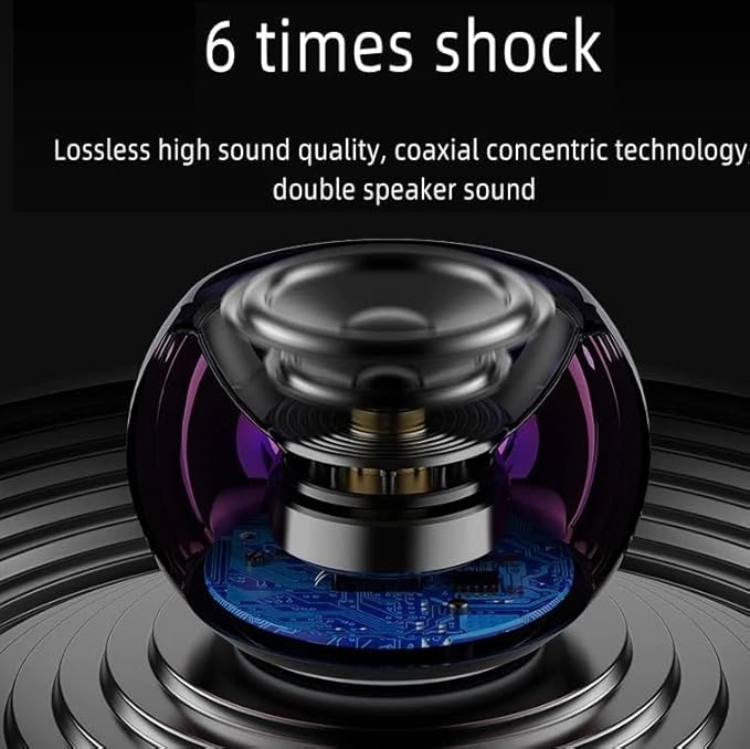 JBL Compatible Ultra Mini Wireless Bluetooth 5.3 Speaker | Deep Bass, HD Sound, Pocket Size Portable Speaker | Rechargeable Mini Speaker for Travel, Outdoor, Home Use