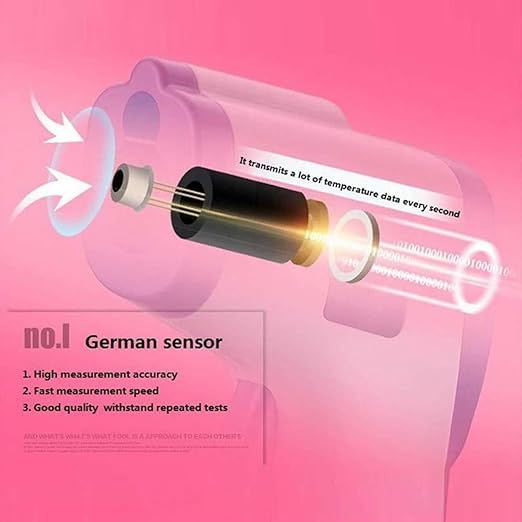 YI-400 Digital Non Contact Infrared Forehead Thermal Scanner Fever Check Machine for Kids Adults Thermometer