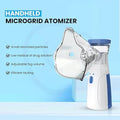 Portable Mesh Nebulizer & Humidifier for Baby & Adults | Compact, Silent, Self-Cleaning Machine with Long Battery Life | Effective for Asthma, Cough, Sinus & Allergy Relief at Home