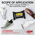 Natural Sneaker Cleaning Wipes | Disposable Shoe Cleaner Wipes for Quick Dirt and Dust Removal | Safe on Leather, Canvas & Synthetic Footwear | Portable Travel-Friendly Pack | 80 Wipes