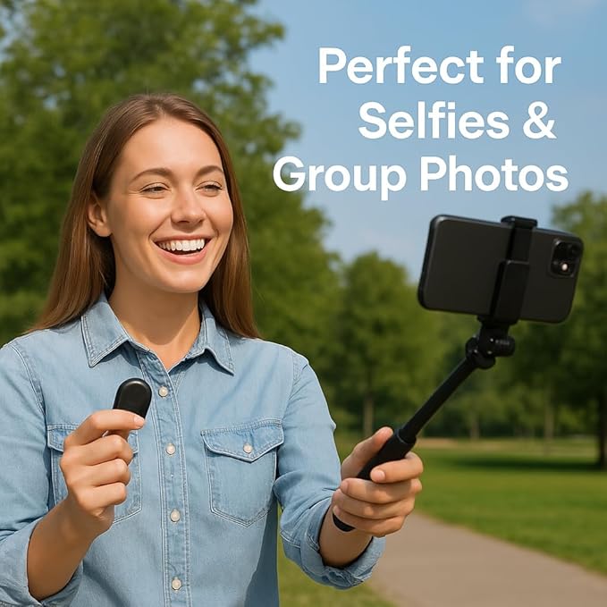 Bluetooth Shutter Camera and Video Remote