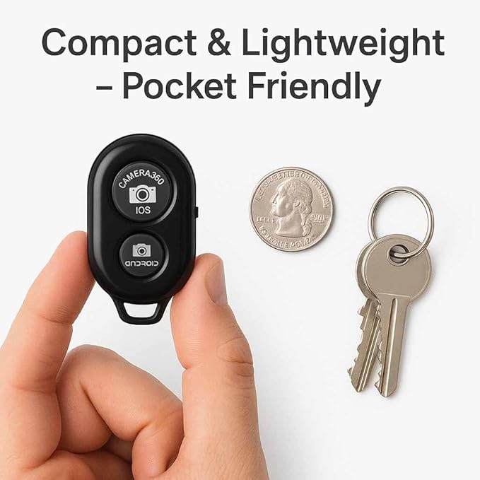 Bluetooth Shutter Camera and Video Remote