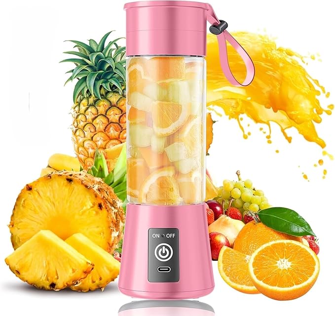 Portable juice blender