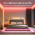 RGB Neon LED Strip Light with App & Remote Control | Music Sync | USB Powered | Waterproof & Flexible Led Rope Light Room, Gaming, Party, Diwali & Home Decoration Ceiling Strip Lights