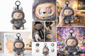 Labubu - Key chain| Monster Face|Bag, Car & Backpack Charm