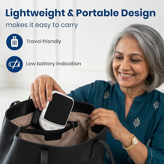 Antara AGEasy (Max Group) Automatic BP Monitor | Digital Blood Pressure Machine | Large 4.7” LED Display | Clinically Accurate | 2 Users Memory (180 Readings) | Adjustable Arm Cuff