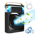 Portable Air Cooler Fan with Water Tank & USB Power
