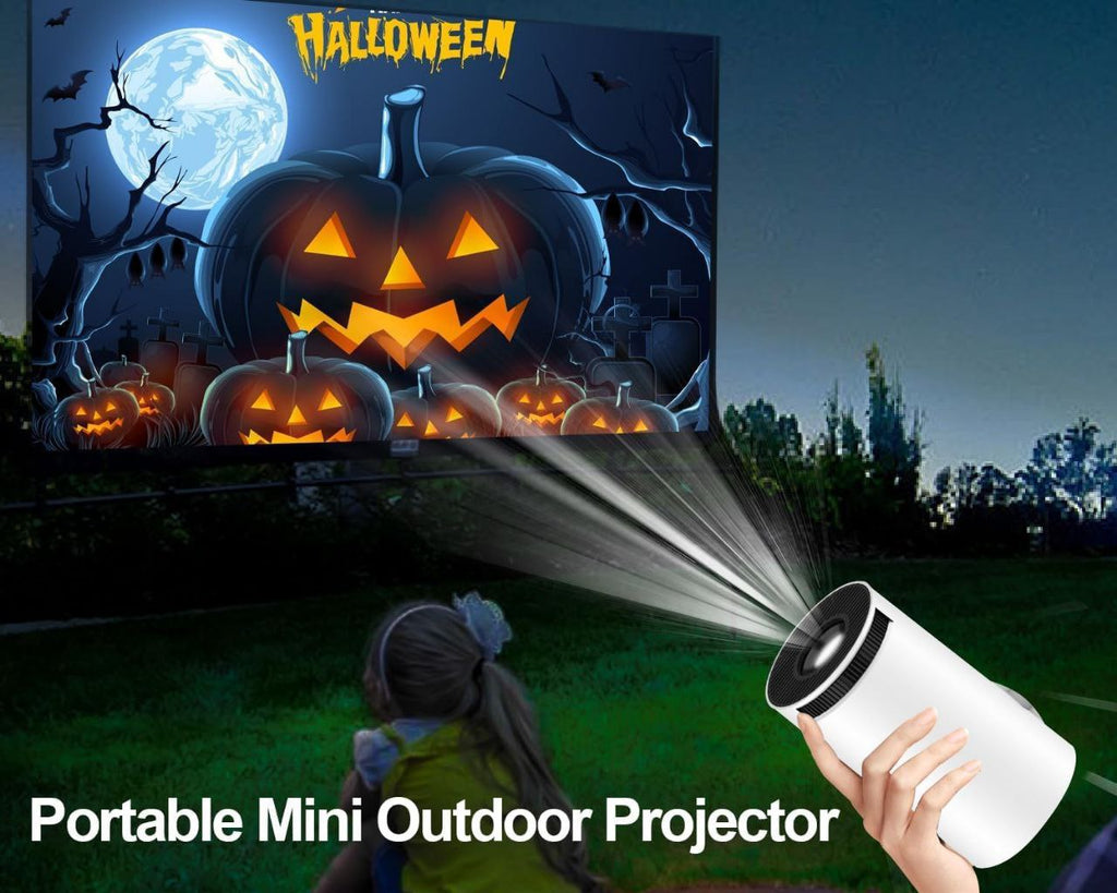 Portable Mini Projector | Native 720p HD, Support | Dual WiFi, Bluetooth |